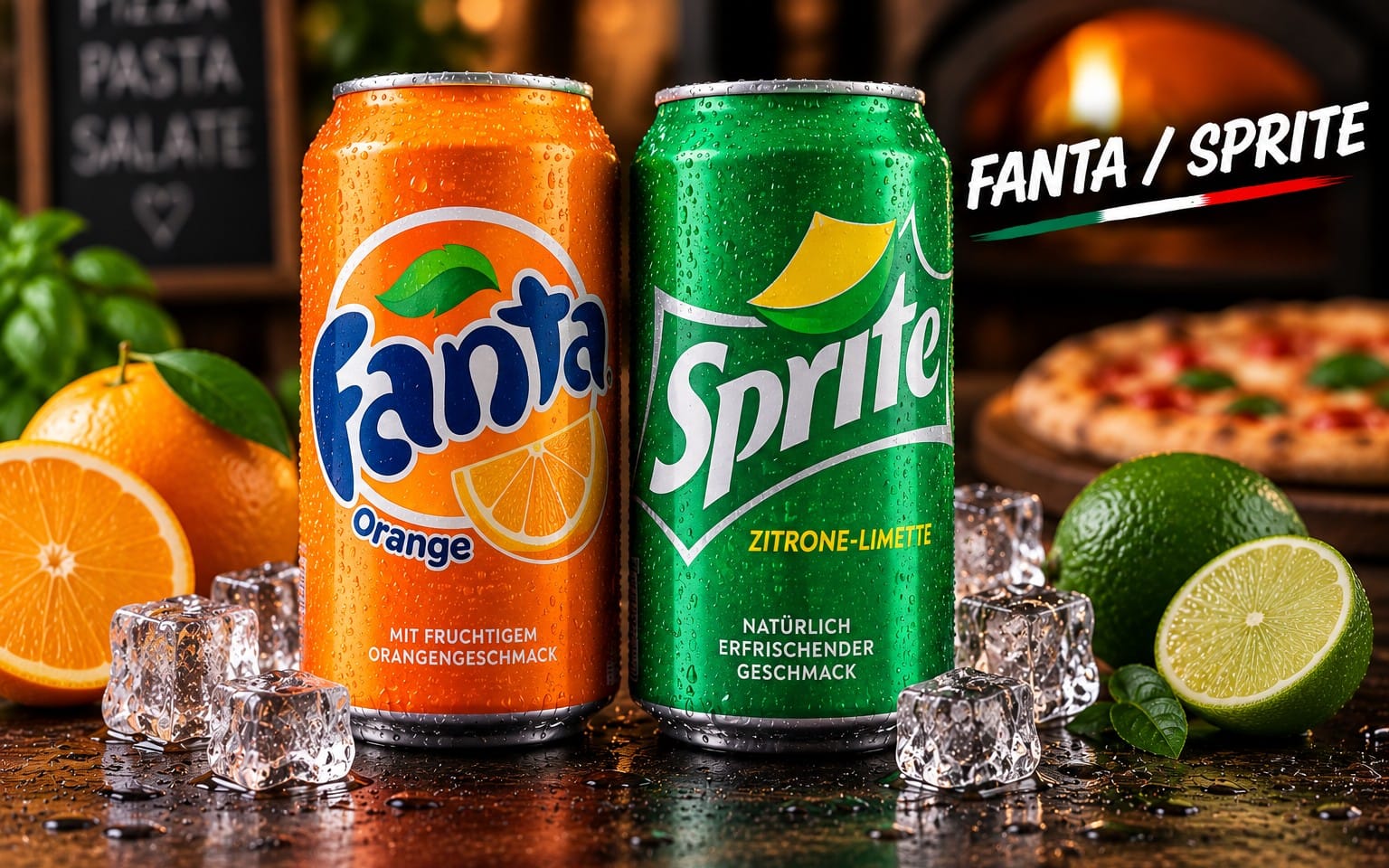 FANTA / SPRITE 0,33l - Gericht bei Bella Pizza