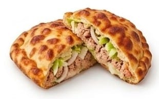 Tonno-Sandwich - Käse, Thunfisch, Zwiebeln und Eisbergsalat bei Bella Pizza