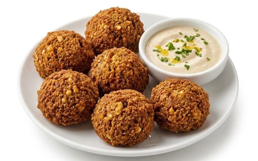 Falafel - Falafel – 6 Stück
Mit einem Dip bei Bella Pizza