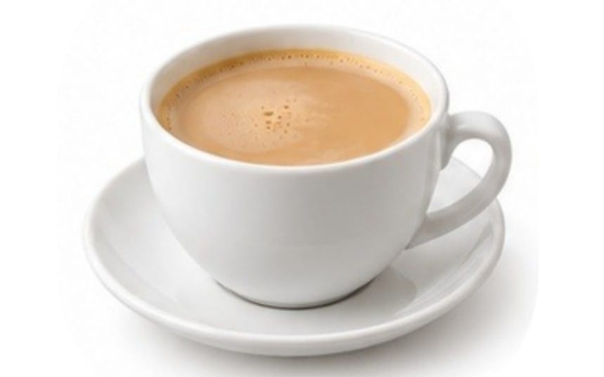 Milchkaffee - Gericht bei Bella Pizza